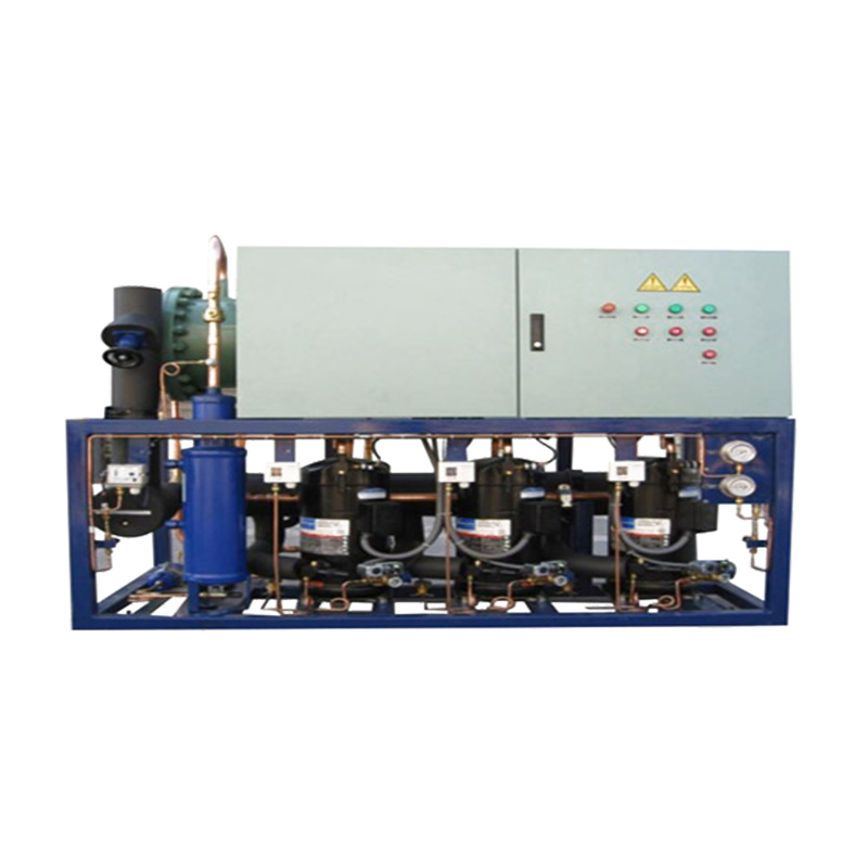 Parallel compressor condensing unit